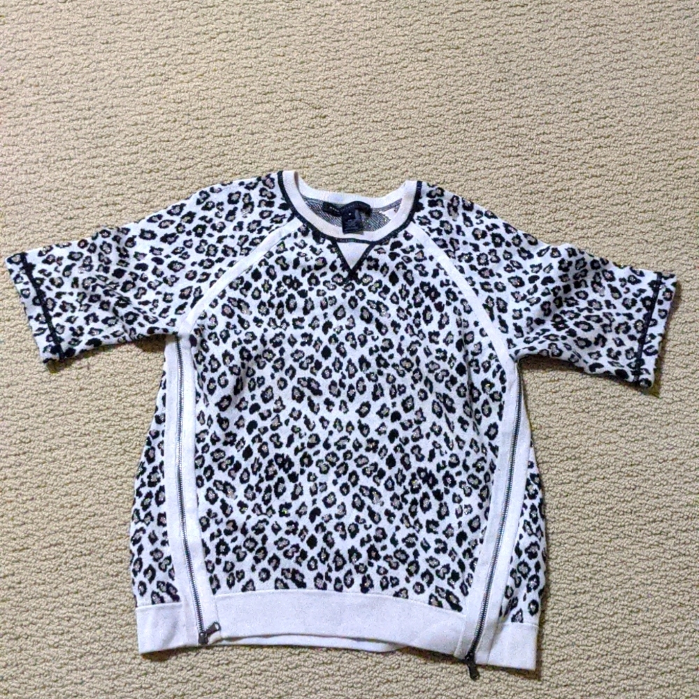 Marc by Marc Jacobs Leopard Print Sweater